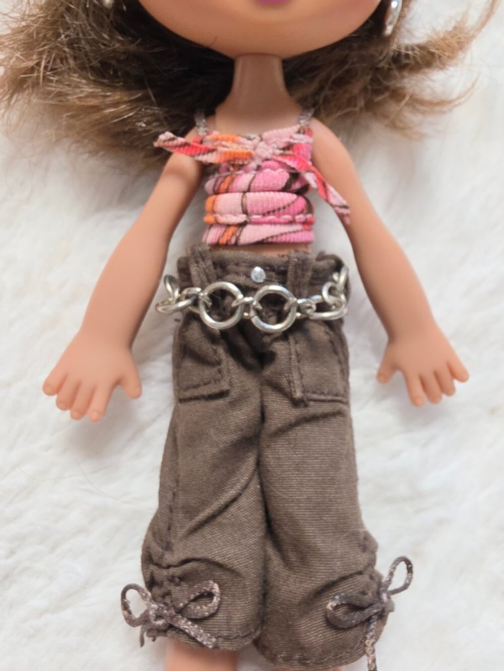 Vintage Bratz Kidz Yasmin Doll 2006 RC Motor Scooter Complete Outfit Cargo Pants - Picture 3 of 7